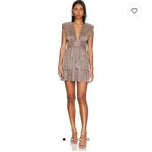 Sabina Musayev Aviana Dress in Mocha
